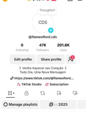 Conta monetizada 59K de seguidores
