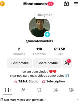 Conta monetizada tiktok 11K de seguidores