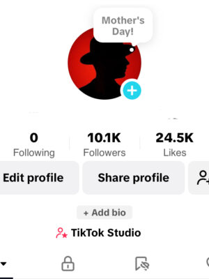 Conta TikTok Americana Monetizada | 10K de seguidores