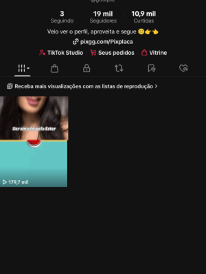Tiktok monetizado 19k de seguidores e Tiktok shop já ativo